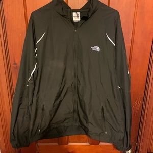 North Face lightweight black flight series jacket